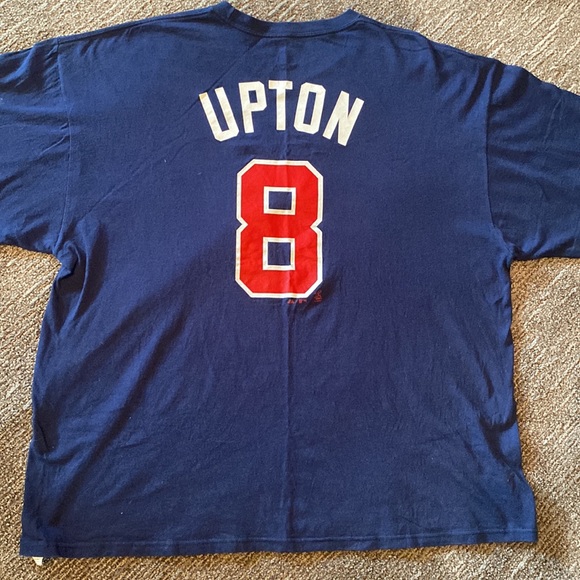 Atlanta Braves #8 Upton Tshirt - Picture 4 of 5